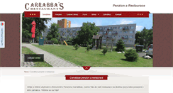 Desktop Screenshot of carrabbas.cz