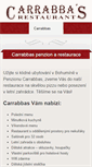 Mobile Screenshot of carrabbas.cz
