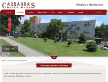 Tablet Screenshot of carrabbas.cz